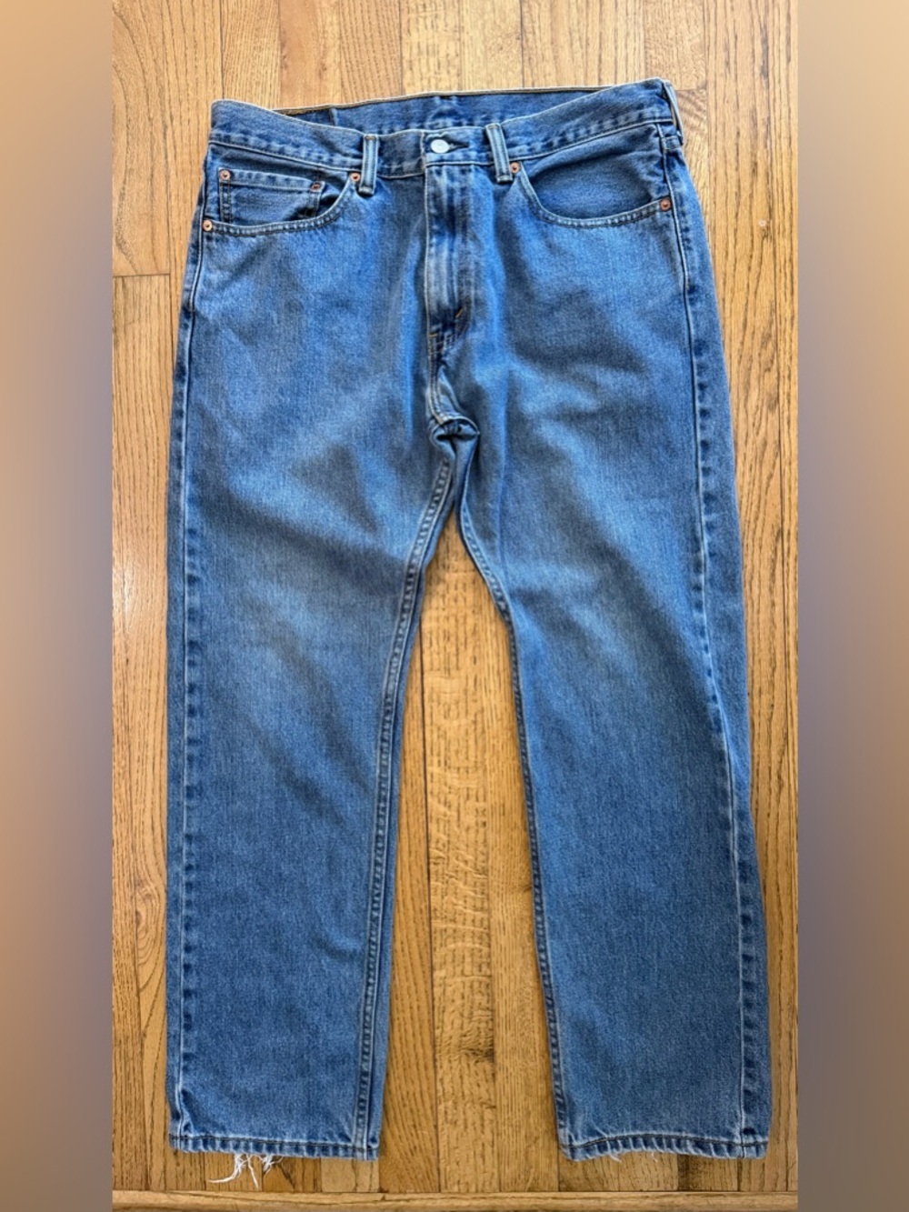 Levi’s 505 Straight Leg Jeans Men’s 34x30 Medium Wash Denim